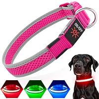 光る首輪 大型犬 中型犬 ベルトタイプ 首輪 光る 首輪 ペット 犬 散歩 ☆光る首輪 大型犬 中型犬 ベルトタイプ 首輪 光る 首輪 ペット